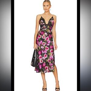 CAMI NYC Bibiana Dress in Plum Blossom Size 4
